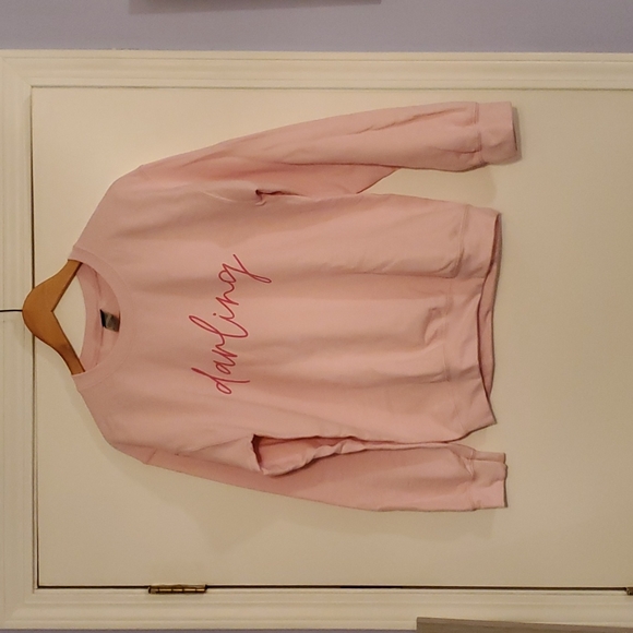 The Mint Julep Boutique Sweatshirt,  Size S, Pink - Picture 2 of 5